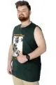Büyük Beden Tshirt Kolsuz 22161 Nefti NEFTI