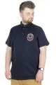 Büyük Beden T-Shirt Polo Los Angeles 22347 Lacivert LACIVERT