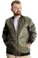 Big-Tall Men College Coat Jesica 22611 Khaki