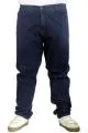 Big Size Mens denim STEFANO BLUE 22938 Navy Blue