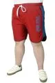 Büyük Beden Deniz Şortu Sport Style 22452 Bordo [product_color]