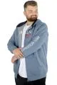 Erkek Sweat Kapşonlu Fermuarlı Nautical 22523 Mavi [product_color]