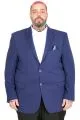 Büyük Beden Erkek Diago Blazer Ceket 23027 LACİVERT