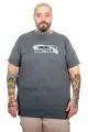 Plus Size Men Originals Crew Neck T-Shirt 23102 Antra Melange