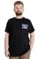 Big Size Mens T-Shirt GAME OVER 23130 Black