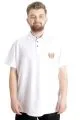 Big Size Mens T-Shirt Polo CHOOSE YOUR MODE 23321 White