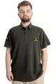 Big Size Mens T-Shirt Polo AIRFORCE 23337 Khaki