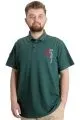 Big Size Mens T-Shirt Polo CAPTIAN 23338 Naphtha
