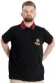 Big Size Mens Polo T-shirt RANGERS 23342 Black