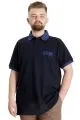 Big Size Mens T-Shirt Polo LEGEND 23347 Navy Blue