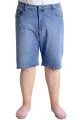 Big Size Mens Denim Short NEW ARMINA BLUE 23805 Ice Blue