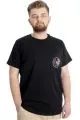 Büyük Beden Erkek T-shirt SYMPHONY 23202 Siyah [product_color]