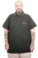 Plus Size Men Modeclub Polo Collar T-Shirt 25316 Khaki