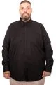 Büyük Beden Erkek Gabardin Gömlek Cepli 25604