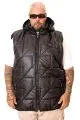 Plus Size Mens Vest 25713 STONEBLACK