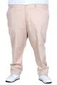 Men’s Big Size Linen Barcelona Chino Pants 25850 Beige