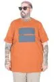 Big Size Black Tshirt 26124 CINNAMON
