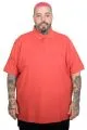 Büyük Beden Erkek Cepli Klasik Pike Polo Yaka T-Shirt 20552 MERCAN