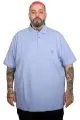 Men’s Big Size Embroidered Classic Pique Polo T-Shirt 20553 Lilac