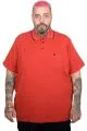 Plus Size Men Stretch Suprem Polo T-Shirt with Pocket 21558 Coral