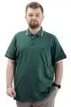 Big Size Mens T-shirt Polo LOGO M U24338 Naphtha
