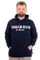Mens Big Size Sweatshirt with pocket VAGABOND U24546 Navy Blue