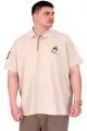 Big Size Mens Tshirt Beige U25311