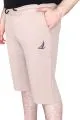 Big Size Mens Short 2 yarn Nakışlı U25502 Gri