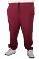 Plus Size Mens Sweatpant u25823 BURGUNDY