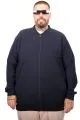 Plus Size Mens Cardigan u25823 NAVY