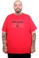 Men’s Big Size Adventure Crew Neck T-Shirt U26101 Red
