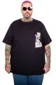 Big Size T-Shirt Thıs Is Your Tıme U26106 NAVY