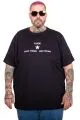 Big Size T-Shirt Luck U26111 NAVY