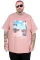 Big Size T-Shirt Cest La Vıe U26163 ROSE