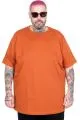 Big Size T-Shirt Basic U26200 CINNAMON