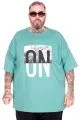 Big Size Unisex ON T-Shirt 26203 Mint Green